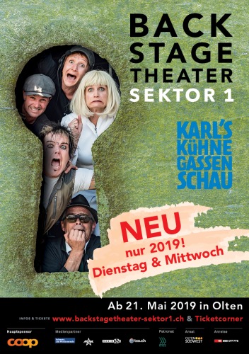 Foto / Flyer Backstage Theater Sektor1